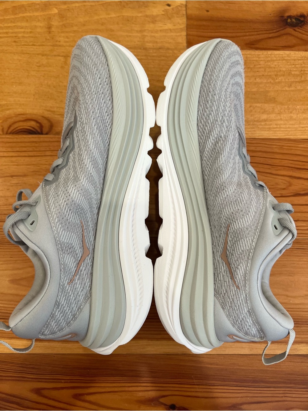 Hoka Gaviota 5 Running Shoes Womens 10.5B Harbor Mist Rose Gold Athletic Active - Picture 6 of 16